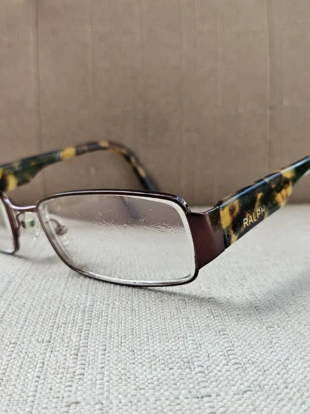 Ralph Lauren Women Glasses Frame Brown Tone Metal Eyewear RL6035 Eyeglasses
